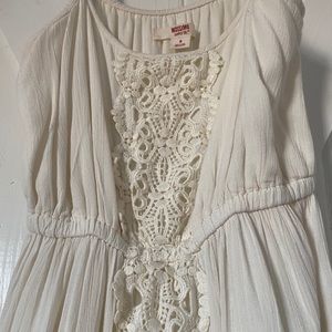 Target Missimo white maxi dress